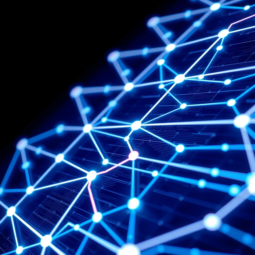 Digital network background